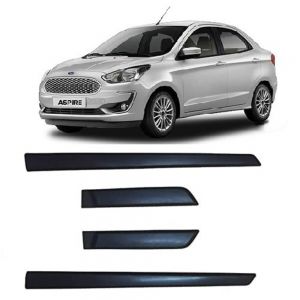 Side Door Beading Door Protector Accessories for Figo Aspire Black